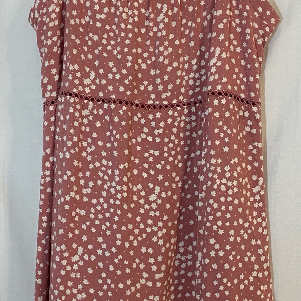 Pink Rose Floral Blush Dress